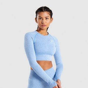 Gymshark Vital Seamless Long Sleeve Crop Top